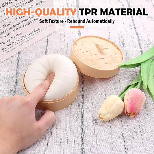 Colorful Squishy Dumpling Toys